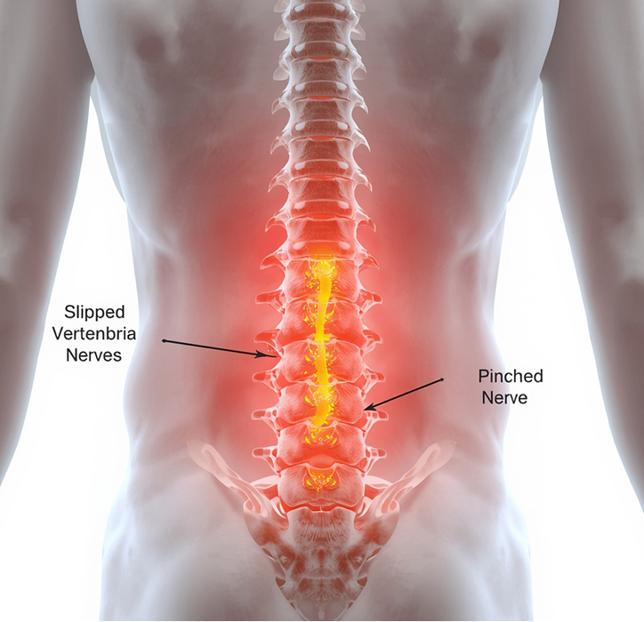 Human Spine Illustration Swann Medical Chiropractor